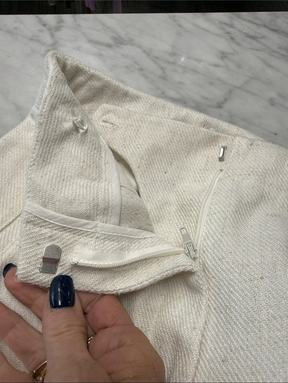 Torn by Ronny Kobo Bernee Wide Leg Cargo Trouser in Stone Size XS
